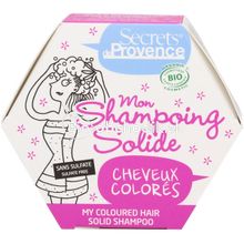 Stiff shampoo "dyed hair" 85g Secrets de Provence