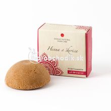 Solid shampoo "Henna and cinnamon" for normal and fine hair 60g