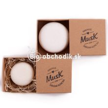SOLID SHAMPOO for Sensitive Skin "GENTLE TOUCH" 40g MUSK