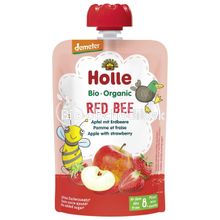Baby Food "Bee" Apple-Strawberry 100g Holle