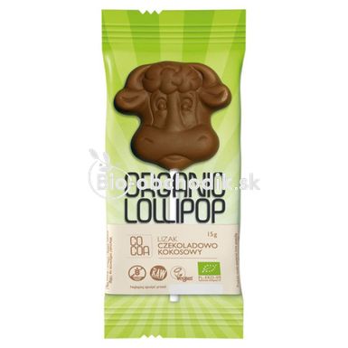 Vegan Chocolate Lollipop with Coconut Sugar