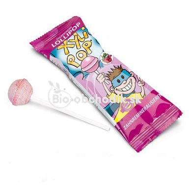 Vegan Strawberg sugar-free lollipop 6g