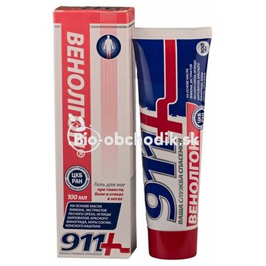 VENOLGON 911 Chestnut Cream cosmetic gel for blood vessels, tired legs 100ml
