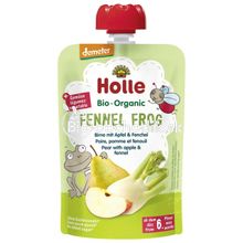 Baby Food "Frog" Pear-Apple-Fennel 100g Holle