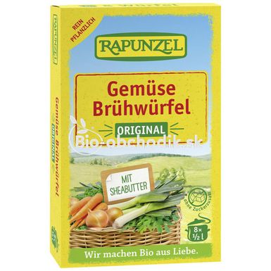 Vegetable broth cube herbal bio 8pcs Rapunzel