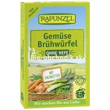 Vegetable broth without yeast cube bio 8pcs Rapunzel