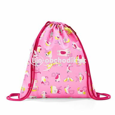 Baby backpack LOQI pink pets